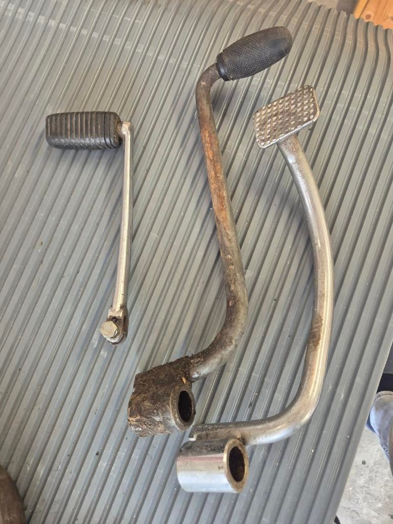 Zundapp rem- en schakelpedaal set, Ophalen of Verzenden, Overige typen