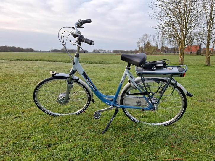 Gazelle elektrische fiets compleet met lader en testrapport, Fietsen en Brommers, Fietsen | Dames | Damesfietsen, Gebruikt, Gazelle