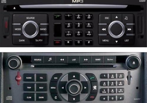 Citroen Peugeot RT3 RT4 RT5 Navigatie CD TIP!, Verzenden, Nieuw, Heel Europa, Update