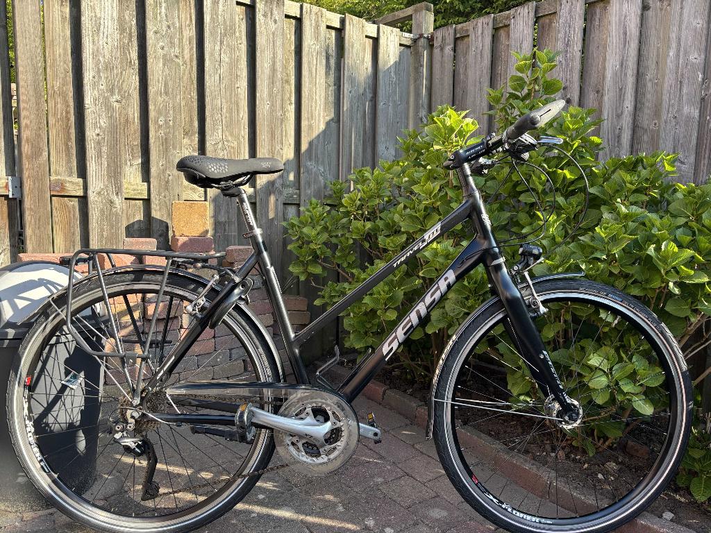 ZGAN Sensa Travel Lite D54 cm - Shimano LX - 3*10, 28 inch, 53 tot 56 cm, Velgrem, Zo goed als nieuw