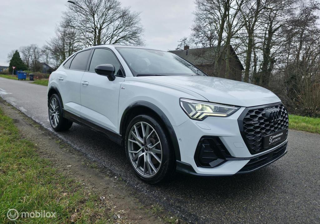 Audi Q3 Sportback 45 TFSI Quattro / S-Line / Pano / Sonos, Auto's, Automaat, Gebruikt, Zwart, 1984 cc
