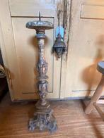 Oude Franse houten kandelaar - Bois Doré, Ophalen of Verzenden, Overige materialen