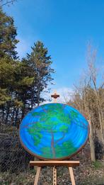 Sjamaanse geitenvel drum XXL 100 cm handbeschilderd, Ophalen, Overige merken