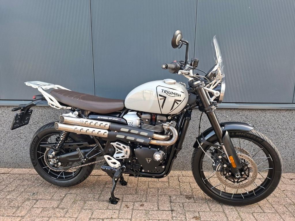 TRIUMPH SCRAMBLER 1200 X (bj 2024), 2 cilinders, Motorrijbewijs A, Bedrijf, Onbekend