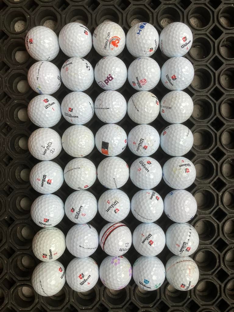 Wilson golf ballen, Sport en Fitness, Golf, Ophalen of Verzenden, Zo goed als nieuw, Bal(len)