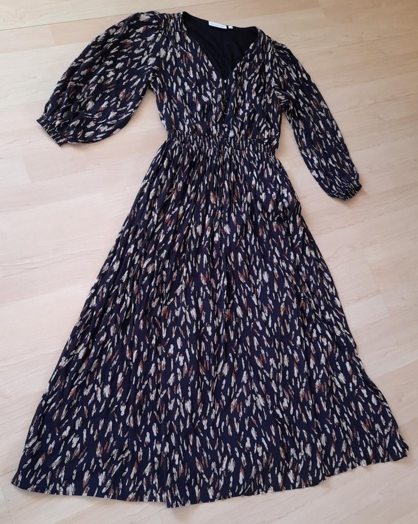 LANG MODEL JURK MAAT 34 MERK LA STRADA UNICA, Ophalen of Verzenden, Zo goed als nieuw, Maat 34 (XS) of kleiner, Onder de knie
