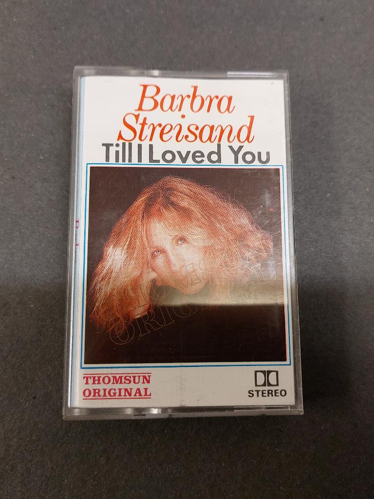 Barbra Streisand CASSETTE Saoedi Arabie Till I Loved You, Gebruikt, Verzenden, 1 bandje, Voorbespeeld