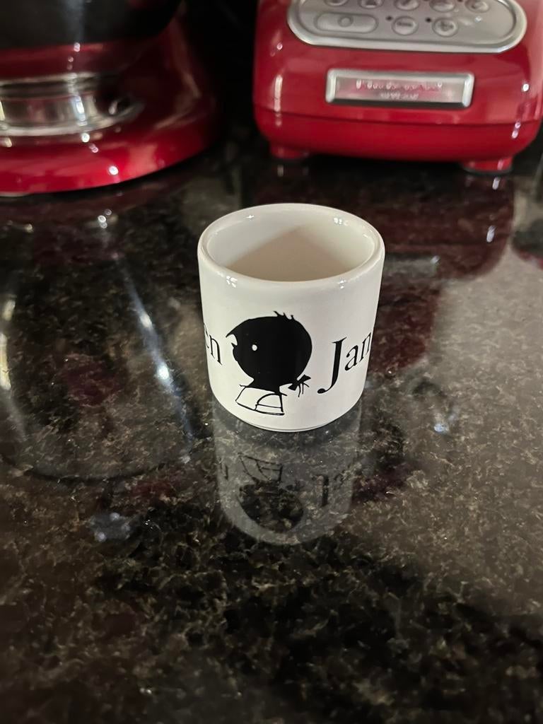 Jip en Janneke eierdopje vintage Fiep Westendorp, Huis en Inrichting, Keuken | Servies, Ophalen, Zo goed als nieuw, Glas, Overige stijlen