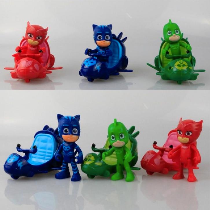 PJ MASKS Voertuig met instelbaar Heroes figuur voor € 16,95, Kinderen en Baby's, Speelgoed | Actiefiguren, Nieuw, Verzenden