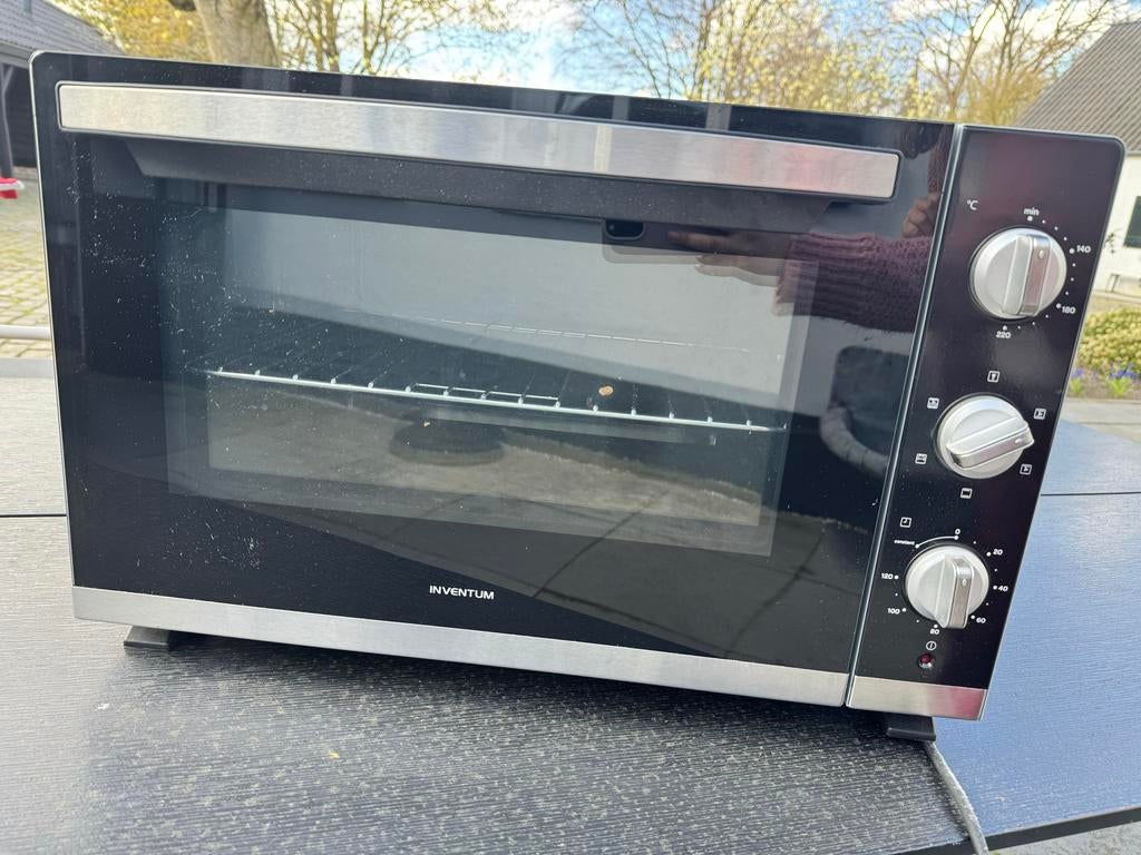Inventum Vrijstaande Oven - Compact en Veelzijdig, Witgoed en Apparatuur, Ophalen, Minder dan 45 cm, Gebruikt, Oven
