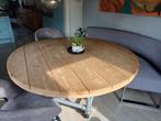 Ronde eettafel, Huis en Inrichting, Tafels | Eettafels, Ophalen of Verzenden, Rond, 100 tot 150 cm, 100 tot 150 cm