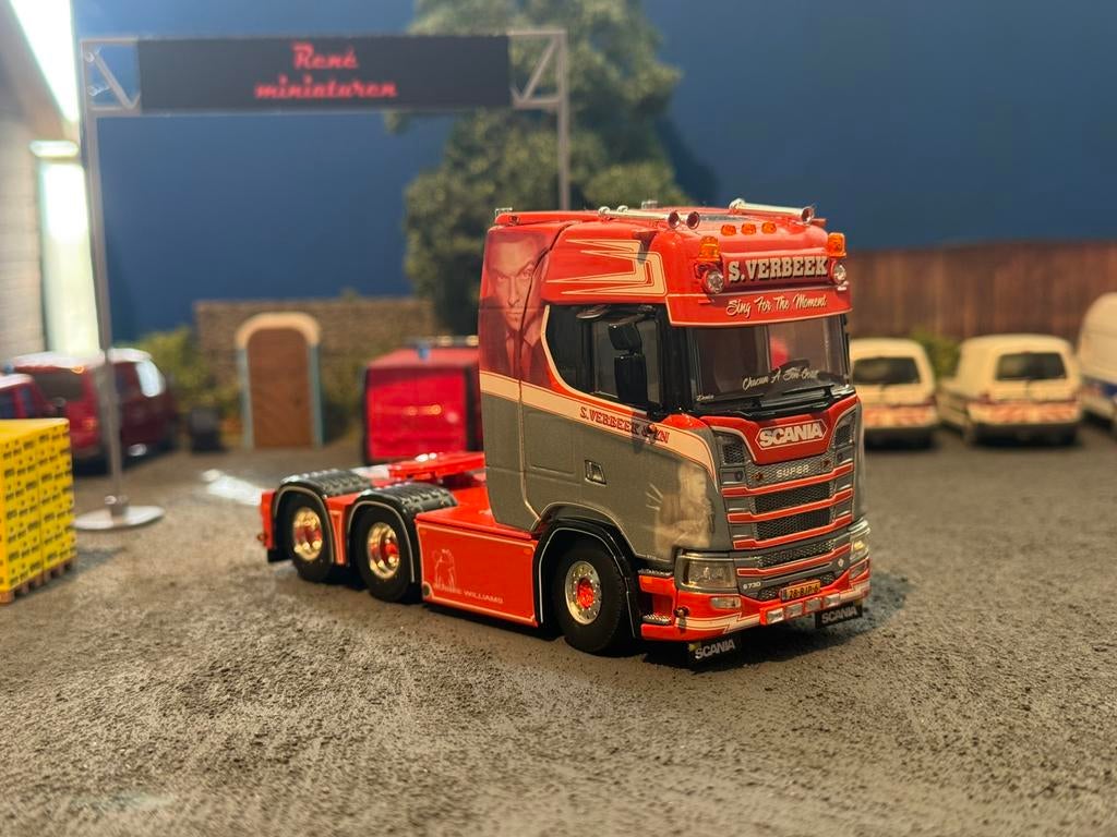 Wsi Robbie wiliams verbeek tiel, Hobby en Vrije tijd, Modelauto's | 1:50, Wsi, Wsi, Ophalen of Verzenden, Zo goed als nieuw