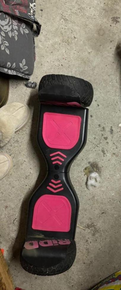 Hoverboard / Elektrische step - Zwart/Roze, Fietsen en Brommers, Ophalen, Gebruikt, Elektrische step (E-scooter)