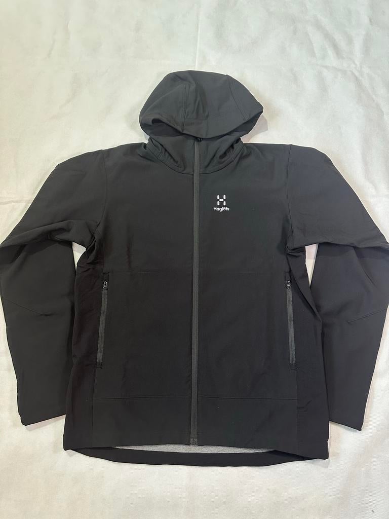 Haglöfs Zwart Softshell Jas - Nieuw, Ophalen of Verzenden, Nieuw, Maat 48/50 (M), Zwart