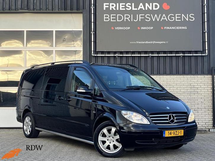 Mercedes Viano MARGE 3.0 CDI V6 204pk Extra Lang Dubbele Cab, Auto's, Bestelauto's, Bedrijf, Te koop, ABS, Airbags, Airconditioning
