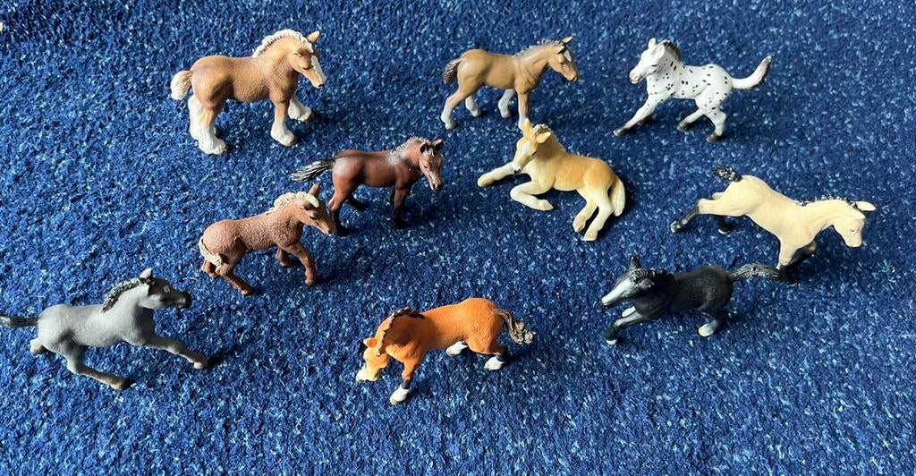 Schleich Horse Club paarden veulens 1, Ophalen of Verzenden, Zo goed als nieuw