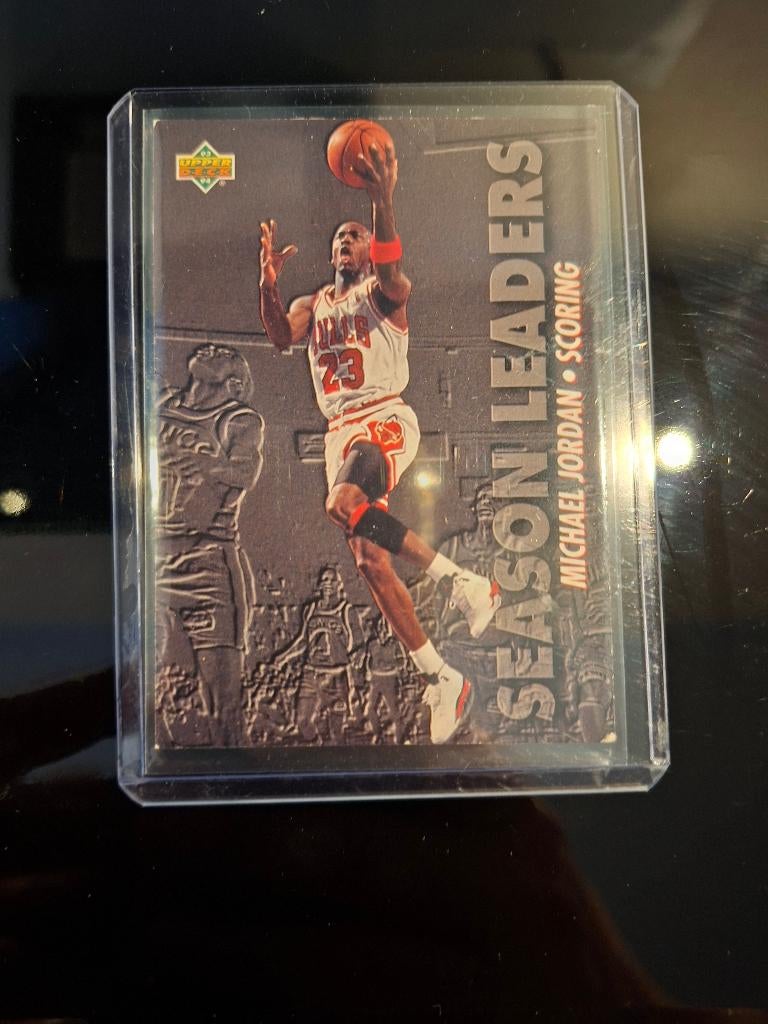 Michael Jordan Upper Deck #166 Basketball card, Verzenden, Zo goed als nieuw, Buitenlandse clubs, Spelerskaart