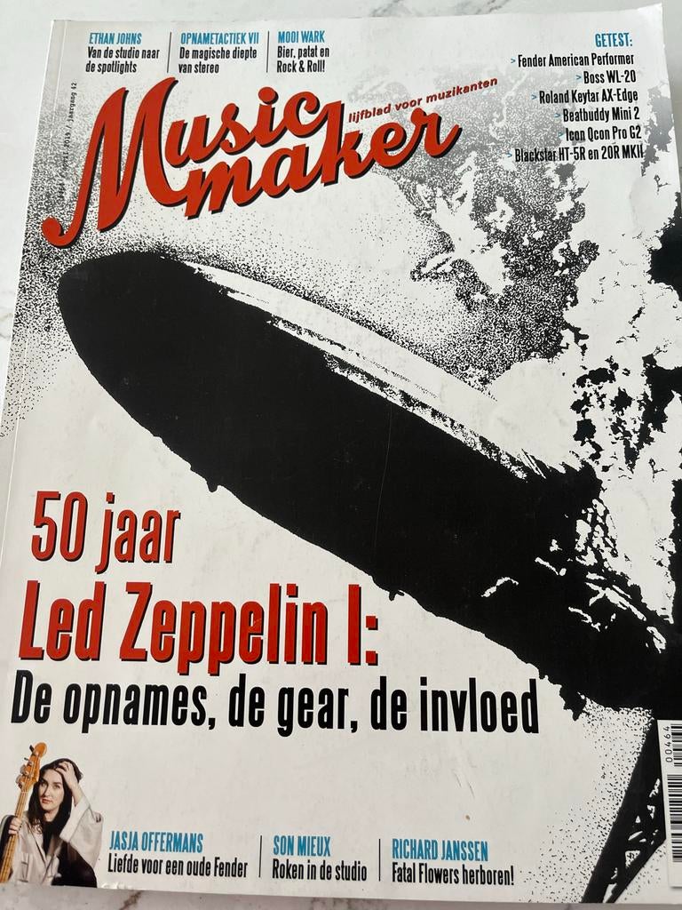7x Musicmaker Muziekblad - Absolute Nieuwstaat, Ophalen of Verzenden, Zo goed als nieuw, Muziek, Film of Tv