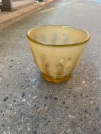 Bruine tincraquelé vaas van Andries Dirk Copier, Ophalen of Verzenden