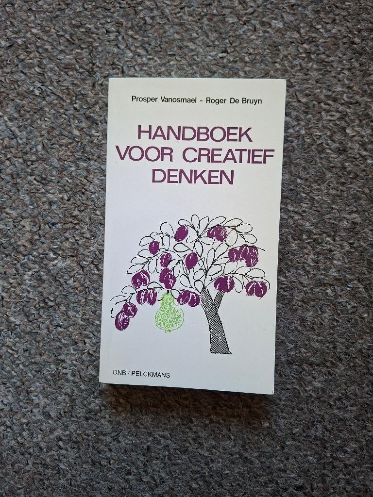 Handboek voor creatief denken, Ophalen of Verzenden, Zo goed als nieuw, Prosper Vanosmael