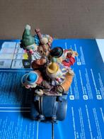 Leuke spaarpot met clowns in een auto, Ophalen of Verzenden, Gebruikt, Steen, Aardewerk of Keramiek, Overige thema's