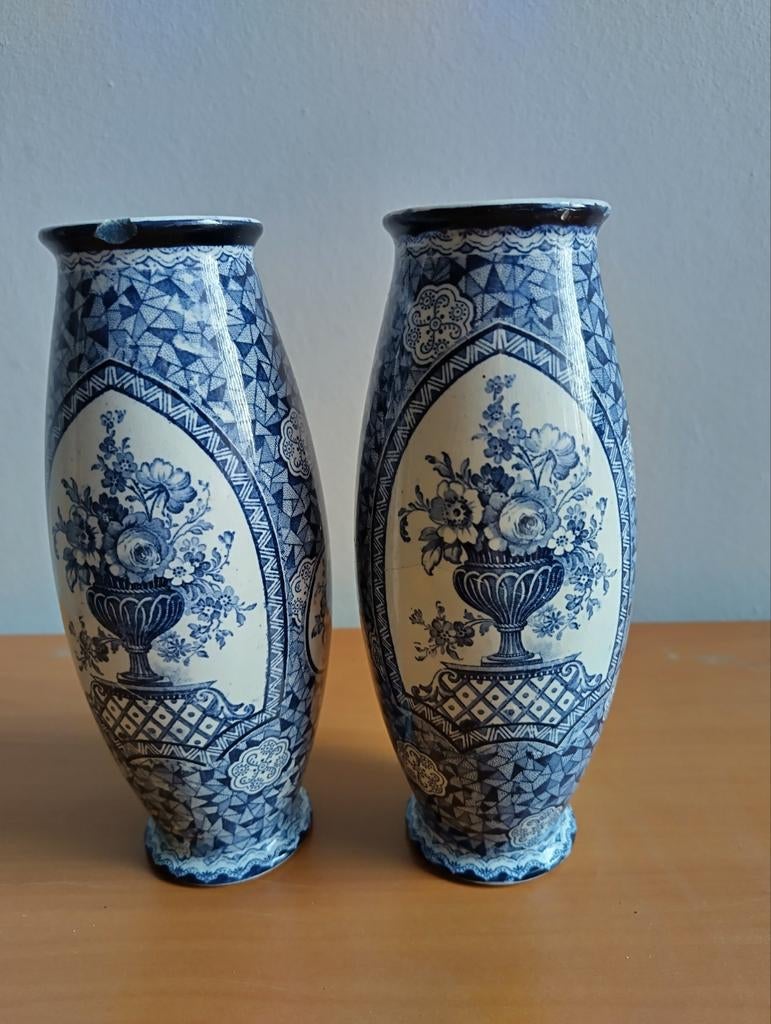Villeroy en Boch Flamand vazen, Antiek en Kunst, Ophalen of Verzenden