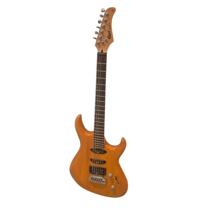 Cort G-254 Natural/Orange Elektrische Gitaar, Muziek en Instrumenten, Snaarinstrumenten | Gitaren | Elektrisch, Gebruikt