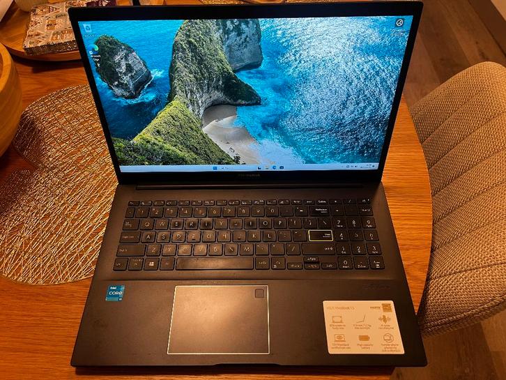 ASUS VivoBook 15 X513EA, Computers en Software, Windows Laptops, Zo goed als nieuw, 15 inch, SSD, 2 tot 3 Ghz, 8 GB, Qwerty, Ophalen of Verzenden