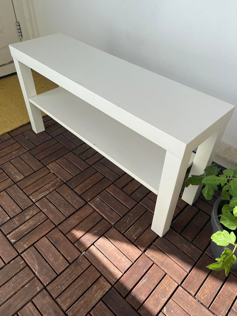 IKEA Lack tv meubel wit, Huis en Inrichting, Kasten | Televisiemeubels, Ophalen, Gebruikt, 100 tot 150 cm, Minder dan 100 cm