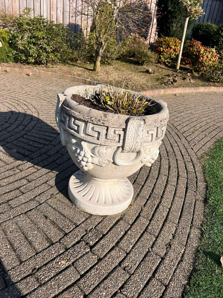 Bloembakken, Ophalen, Zo goed als nieuw, Rond, Kunststof