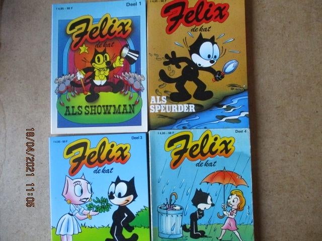 adv1376 felix de kat pocket 1, Boeken, Eén stripboek, Ophalen, Gelezen
