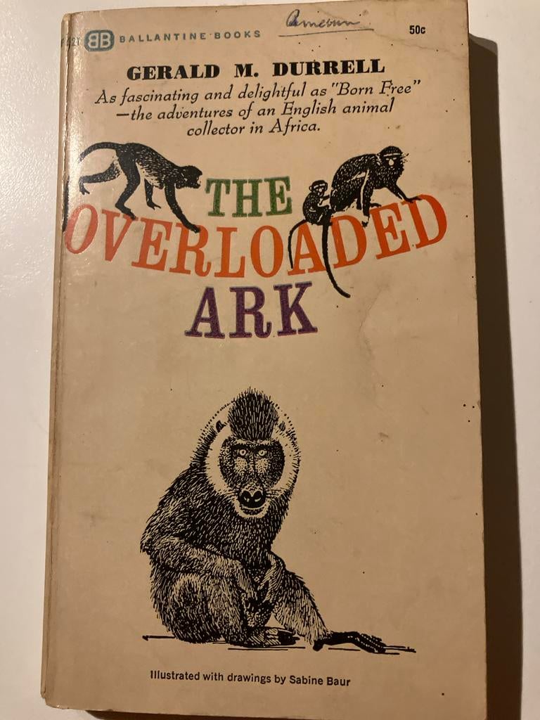 The Overloaded Ark - Gerald M. Durrell, Ophalen of Verzenden, Gelezen