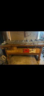Werkbank, Ophalen of Verzenden, Gebruikt, 170 cm of meer, Bankschroef
