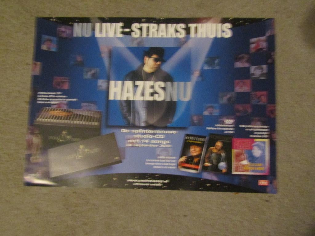 Flyer: Andre Hazes sr. Gratis Verzenden, Ophalen of Verzenden, Gebruikt