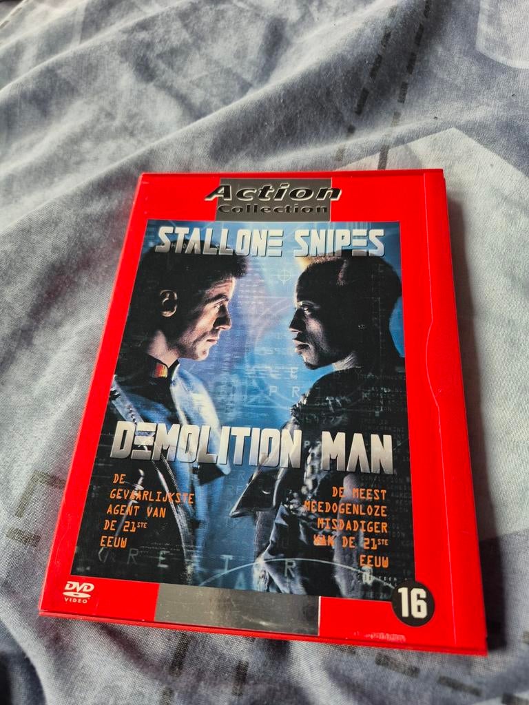 Demolition Man DVD - Stallone Snipes Action Collection, Cd's en Dvd's, Dvd's | Actie, Ophalen of Verzenden