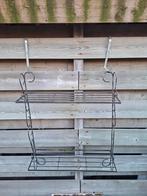 Metalen wandrek / plantenrek voor binnen of buiten, Ophalen, Gebruikt