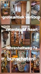 Grote antiek verkoop zaterdag 14 maart, Antiek en Kunst, Antiek | Overige Antiek, Ophalen