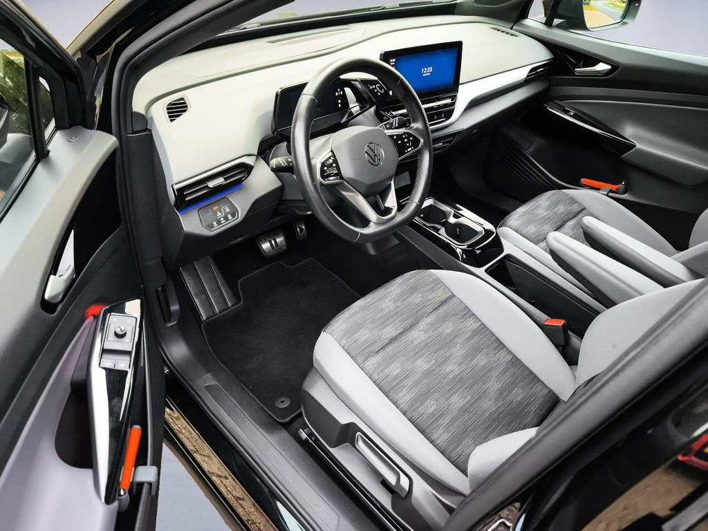 Volkswagen ID.4 Pro 77 kWh 3-Fase 2e-Eig. & Keurig-Onderh BO, 12 maanden, Gebruikt, Zwart, 528 km