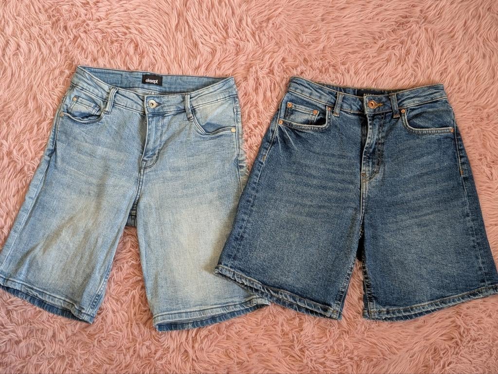 Eksept en pieces short maat xs korte broeken xs, Kort, Blauw, Ophalen of Verzenden, Zo goed als nieuw