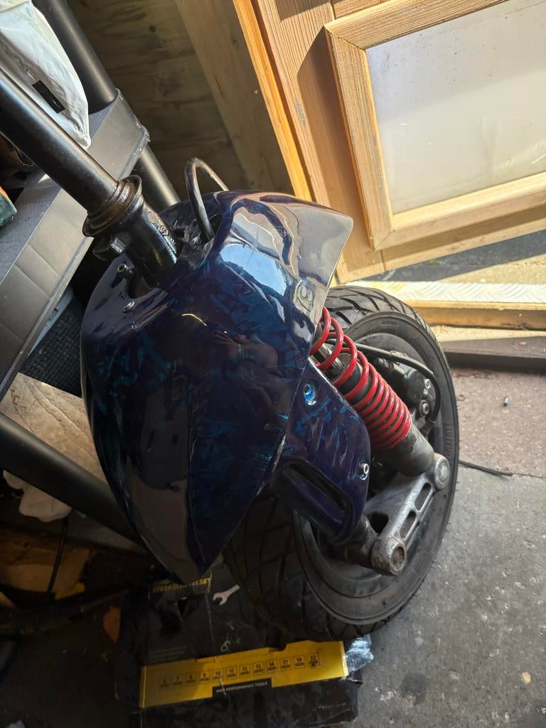 Zip SP Voorvork Plug & Play - Carbon Kappen & LX Velg, Fietsen en Brommers, Brommeronderdelen | Scooters, Ophalen, Gebruikt, Overige typen