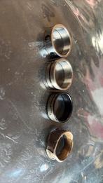 4 stoere ringen maat 22, 20 of groter, IJzer of Staal, Heer, Ophalen of Verzenden