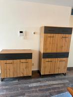 Houten kast met lades en deuren, Ophalen, Met deur(en), 50 tot 100 cm, Zo goed als nieuw