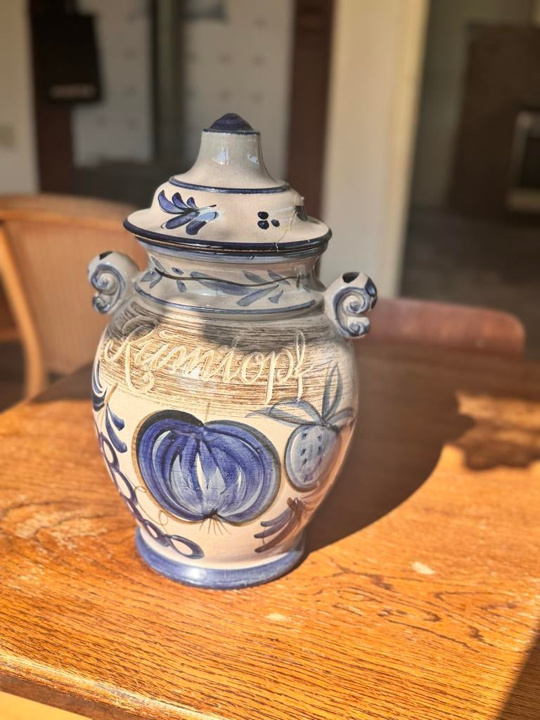 Rumtopf vaas, Ophalen