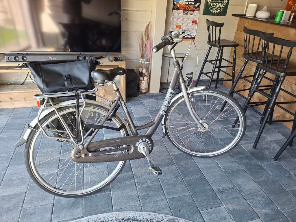 Gazelle Esprit damesfiets, Fietsen en Brommers, Fietsen | Dames | Damesfietsen, Ophalen, Zo goed als nieuw, Gazelle, Versnellingen