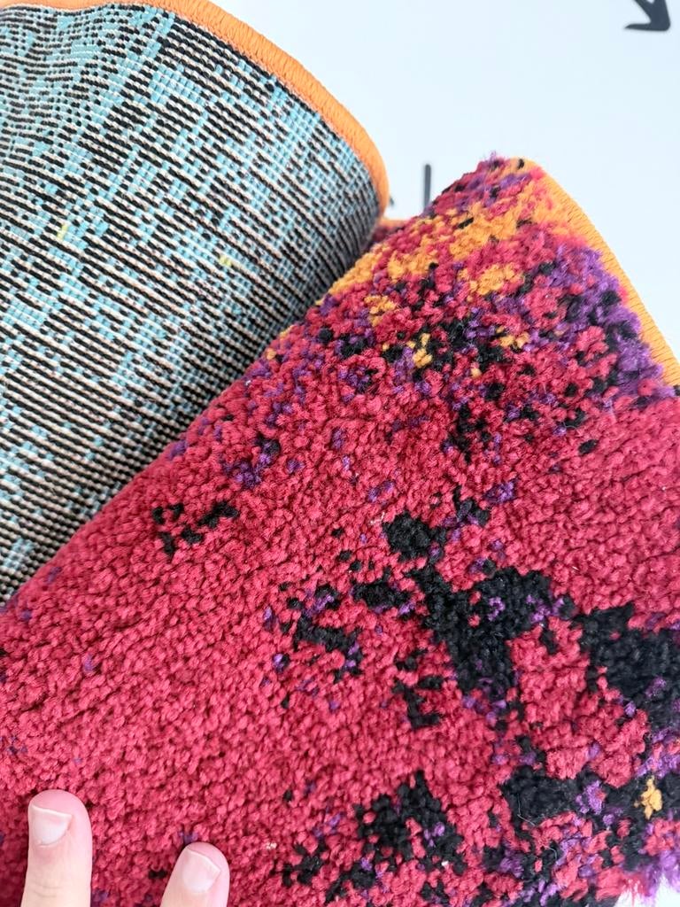 Vloerkleed Lalee Esprit Regenboog 303, Ophalen, Gebruikt, Minder dan 10 m², Tapijt