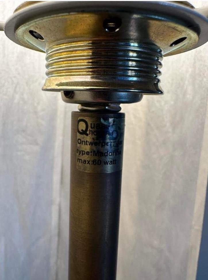 Jan des Bouvrie Madonna vloerlampen set van 2, Huis en Inrichting, Ophalen of Verzenden, Zo goed als nieuw, Metaal, 150 tot 200 cm