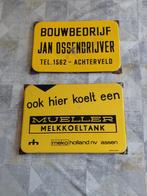 Emaille borden / reclame borden / vintage reclame borden, Ophalen