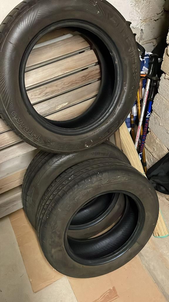 Zomerbanden Vredestein 5mm T-Trac velgen 175/66 R 14 86T, Ophalen, Gebruikt