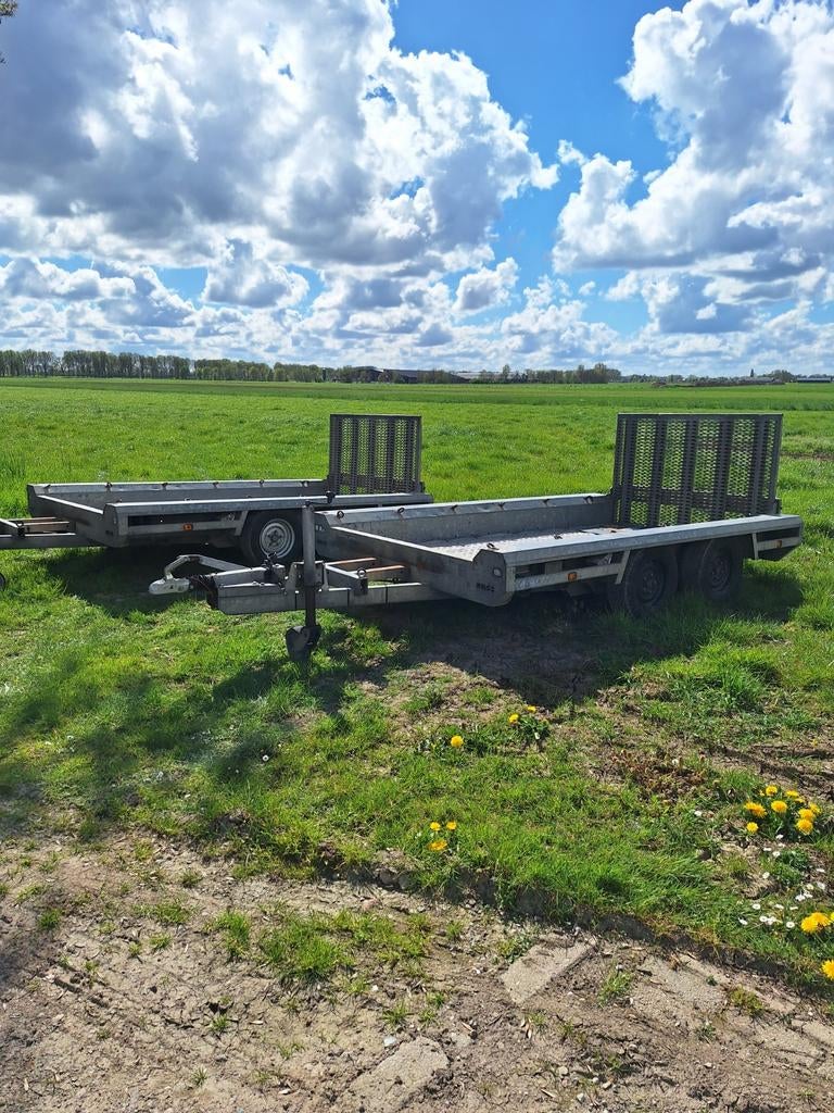 Aanhanger hulco machinetransporter, Auto diversen, Ophalen