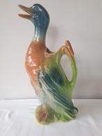 Vintage Franse St Clement handbeschilderde barbotine absinth, Antiek en Kunst, Ophalen of Verzenden